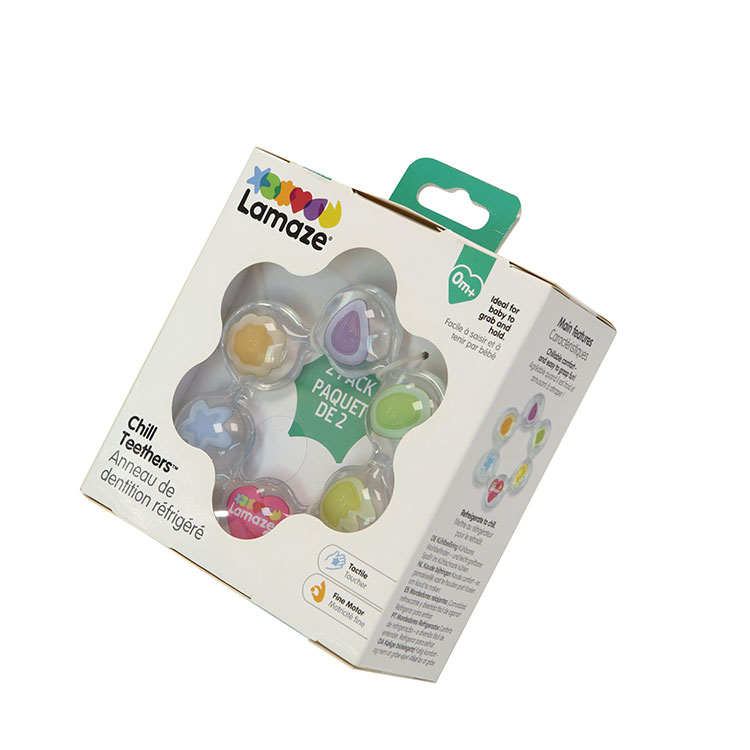 ပျော့ပျောင်းသောရေနှင့်ပြည့်စုံသော teether